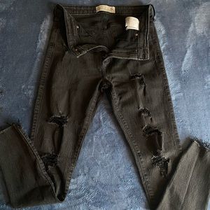 Abercrombie & Fitch Super Skinny High Rise